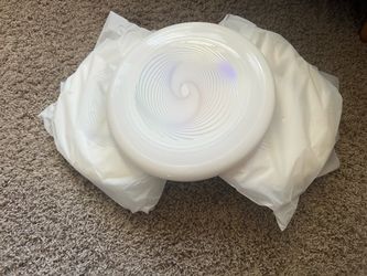 BRAND NEW: Six White Frisbees