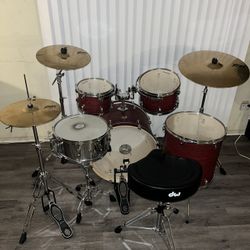 Ludwig Back Beat Elite Complete Drum Set 