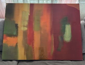 Glow of Harmony 36” x 48” Graphic Bleed Edge Border-Gloss