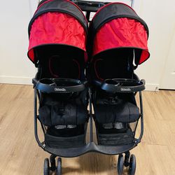 Kolcraft Double Baby Stroller and Toddler Stroller.