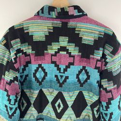 90s multicolor jacket discount