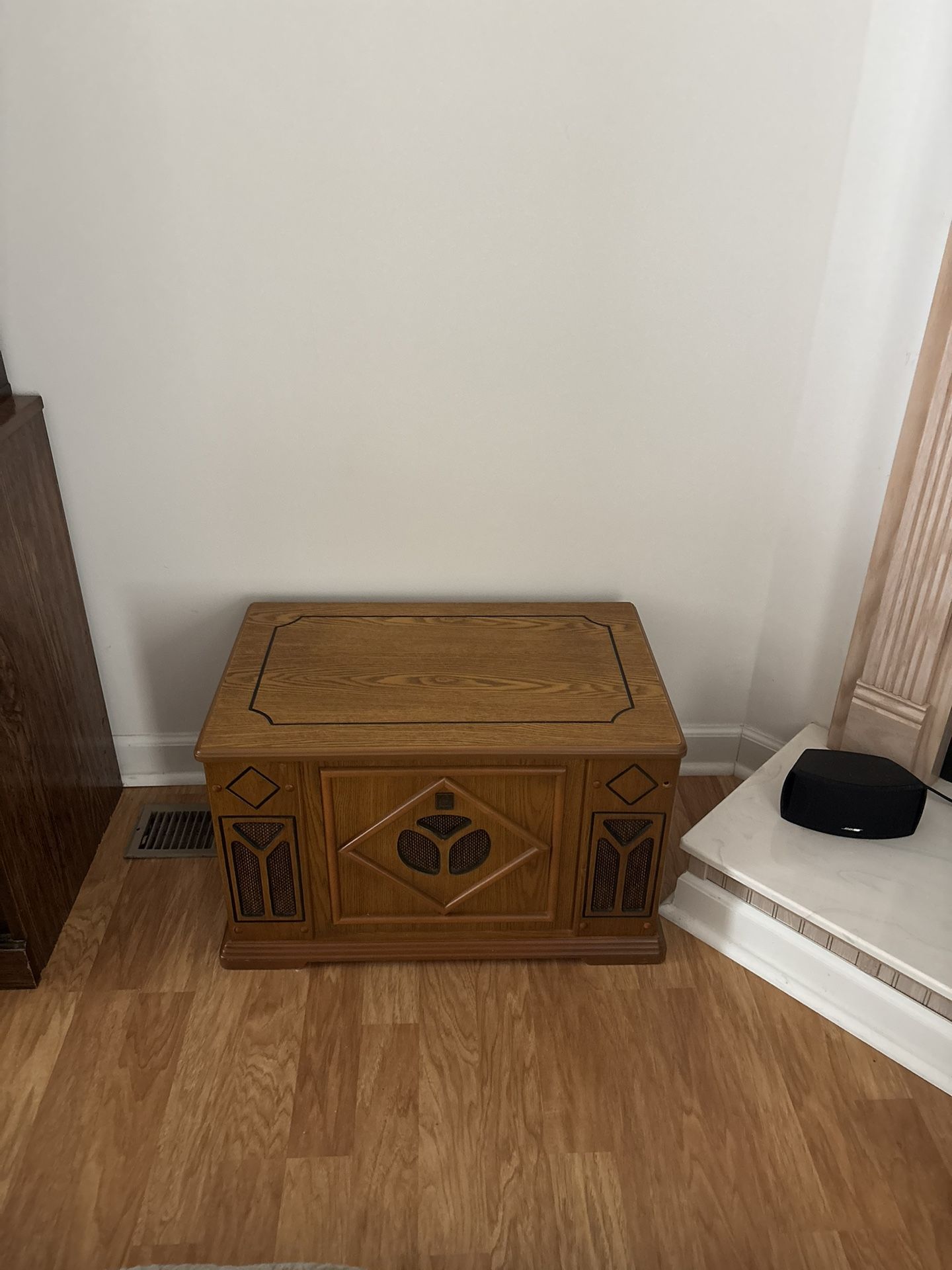 3 Speed Phonograph Chest With Storage