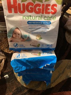 Huggies wipes 5.00 each