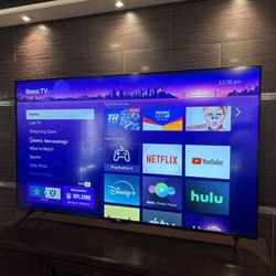 65” 4k Roku TV. Model 65R4A5R