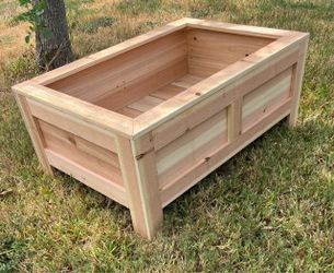 Cedar Raised Garden Planter Box