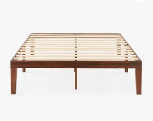 Solid Wood Queen Platform Bed