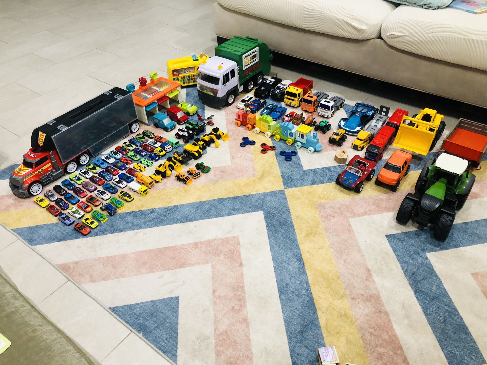 Mixed Toys Car Lot