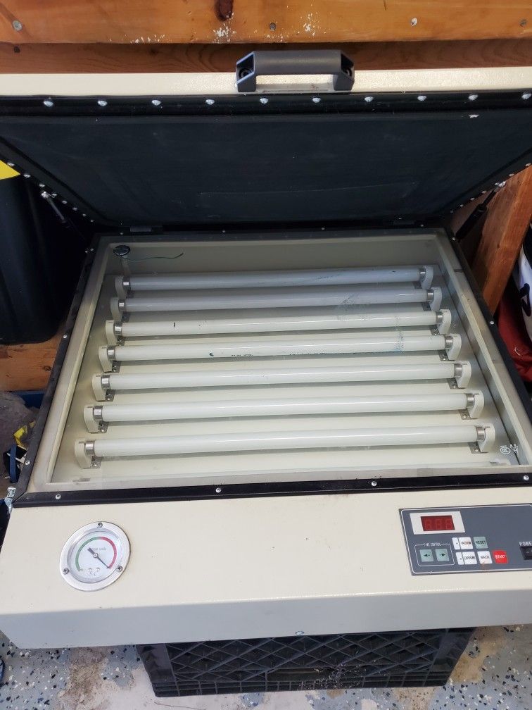 Screen Printing Exposure Unit
