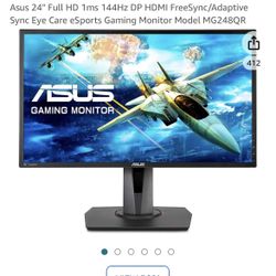 Asus 24 Inch Monitor (READ DESCRIPTION)