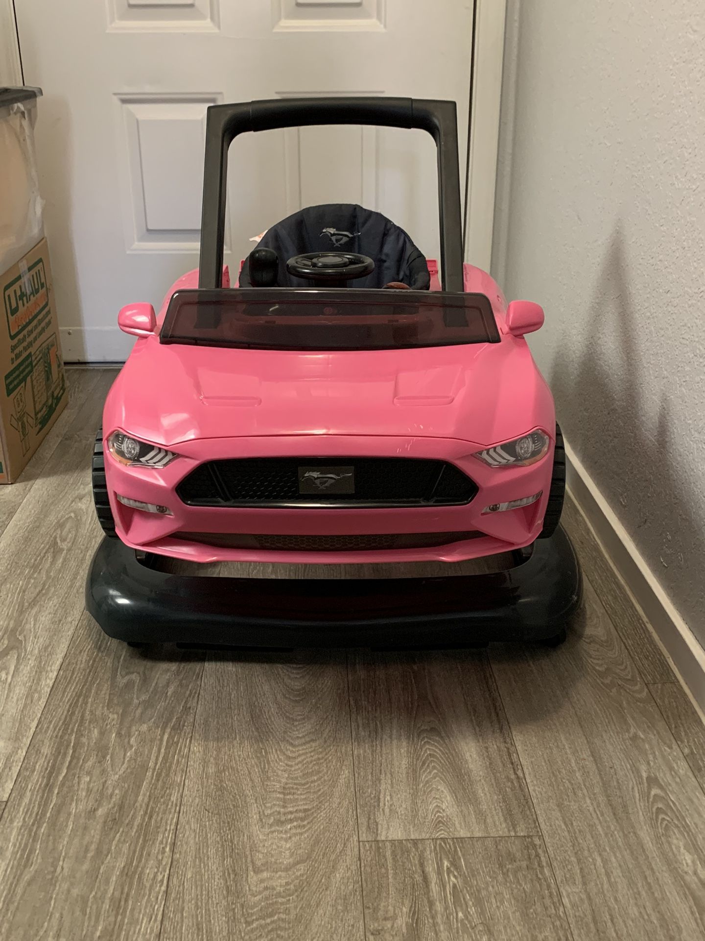Pink ford mustang walker sales