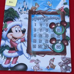 Disney Mickey Mouse Christmas Countdown Calendar