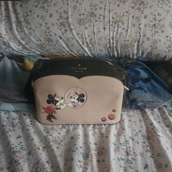 Disney x Kate Spade Minnie Mouse Dome Leather Crossbody Limited Edition