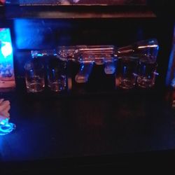 Bottle Set With Four Cups