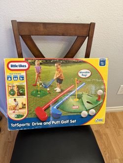 Tot Sports Drive And Putt Golf Set 
