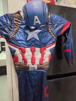 Captain America Kids Costume with Mask