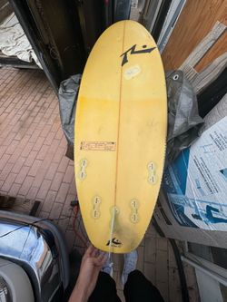 Rustic surfboard