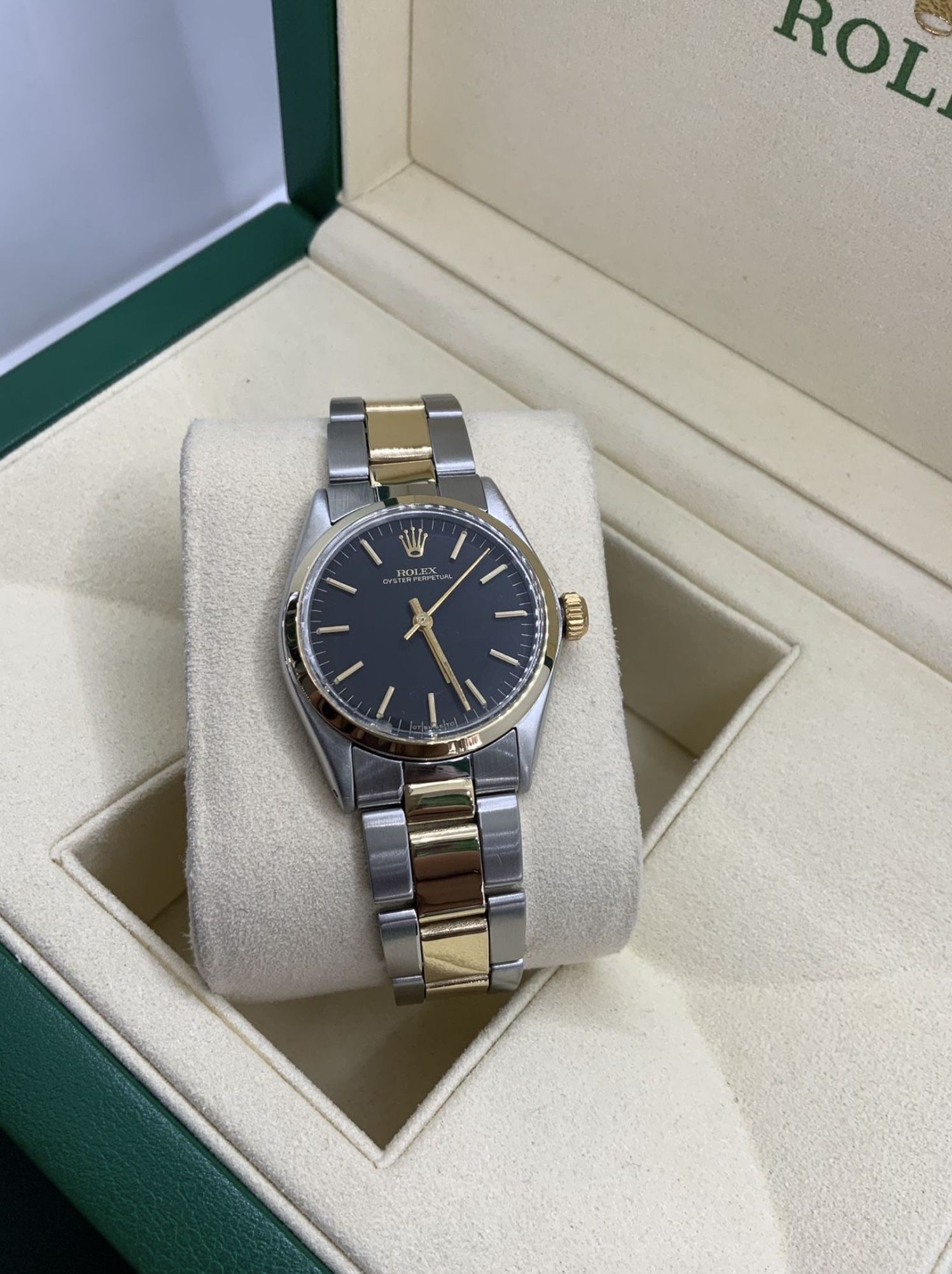 Rolex 31mm Oyster Perpetual 6748 Oyster Bracelet, Watch & Card From eBay