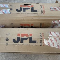 6" Silver Flex JPL Insulated Flexible Duct R6 25' FEET