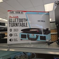Victrola Portable Bluetooth Turntable 