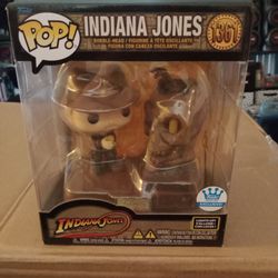 Indiana Jones Funko Pop Exclusive Lights Up!