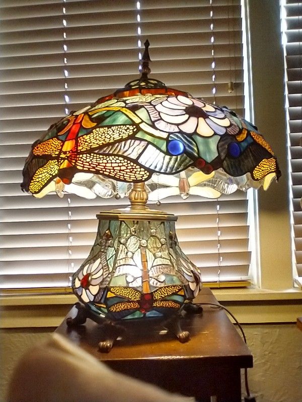 Stained Glass Lamp **PENDING Pickup**