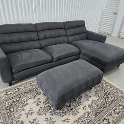 Gray Sectional Delivery Available 🚚
