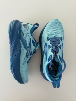 Brooks Glycerin 20 Disney Stitch Blue Mesh Breathable Women’s Running Shoes SIZE 6