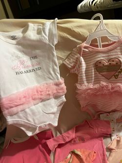 $5 Pink Onesie Baby Bundle