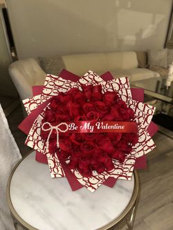 red roses bouquet🌹♥️