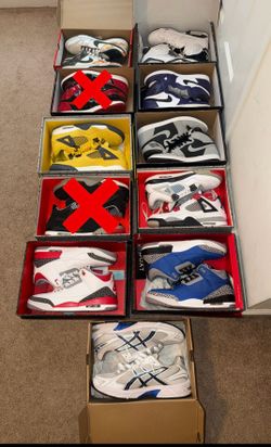 Jordans 4 Sale Size 9.5-10.5 $700 For All‼️