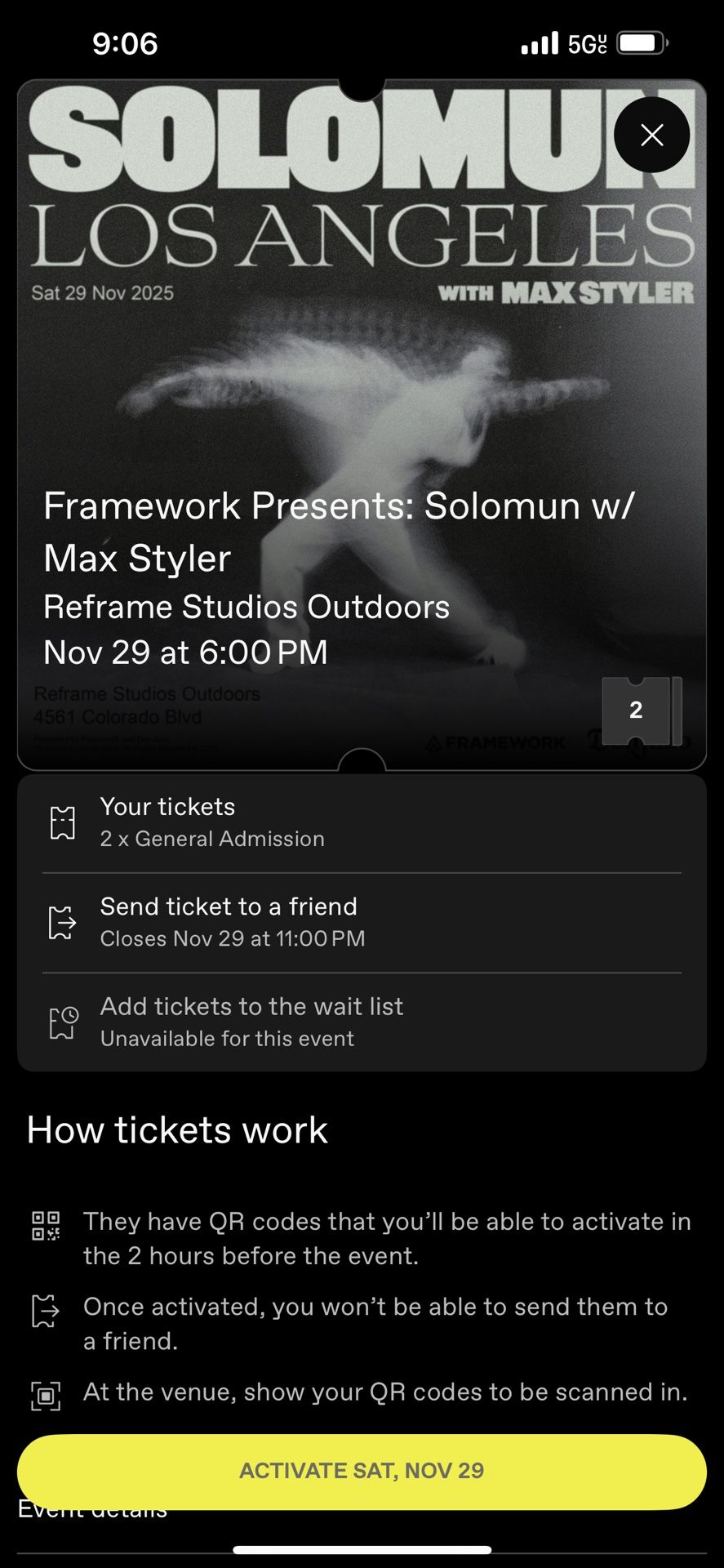 Framework Presents : Solomon With max styler