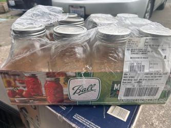 Bell 32 once mason jars with lids