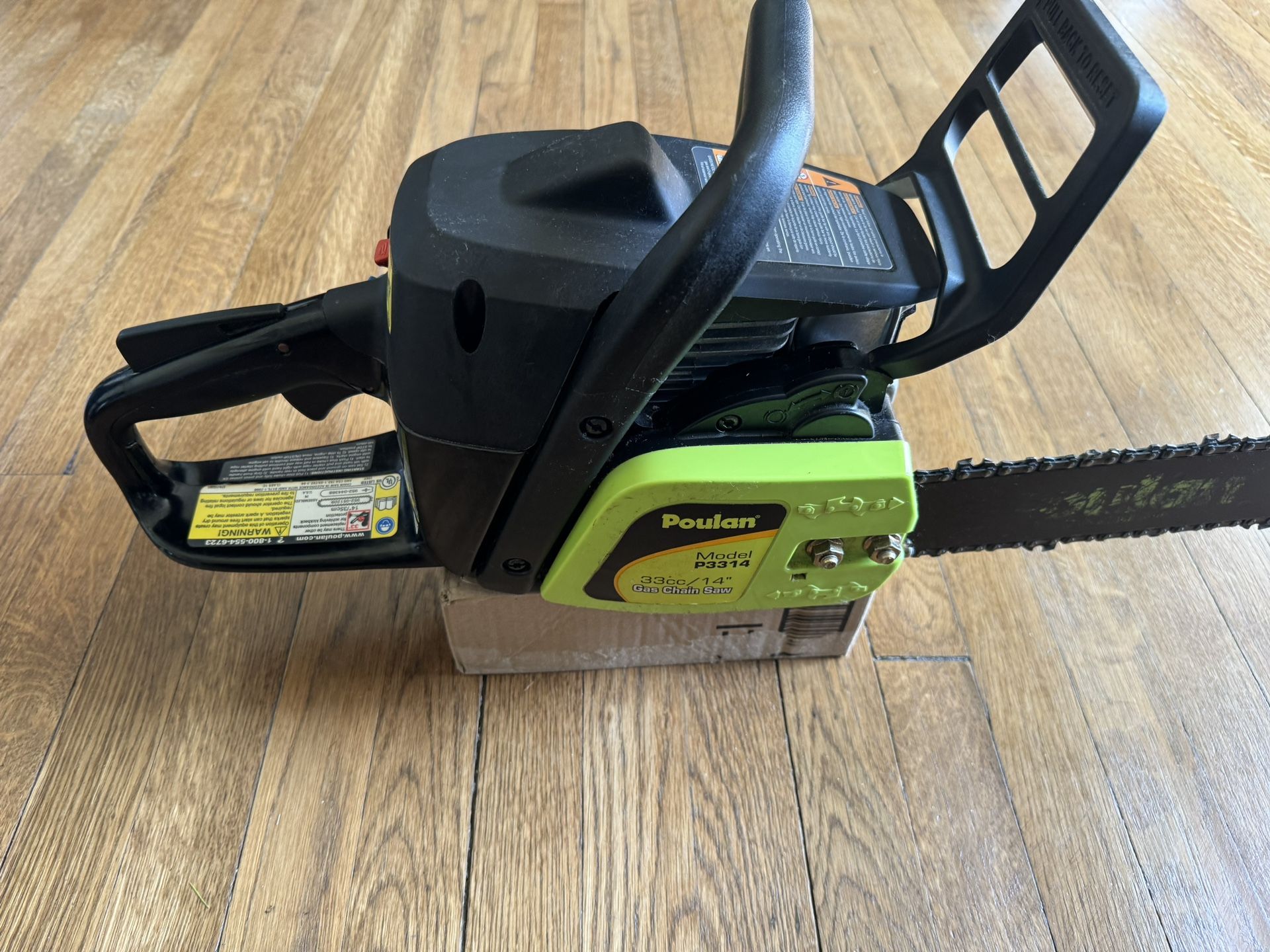 Poulan Model 3314 Chain Saw
