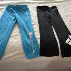 Adidas & Champion Pants. Size 4