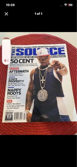The Source Magazine 50 Cent Cover October 2003