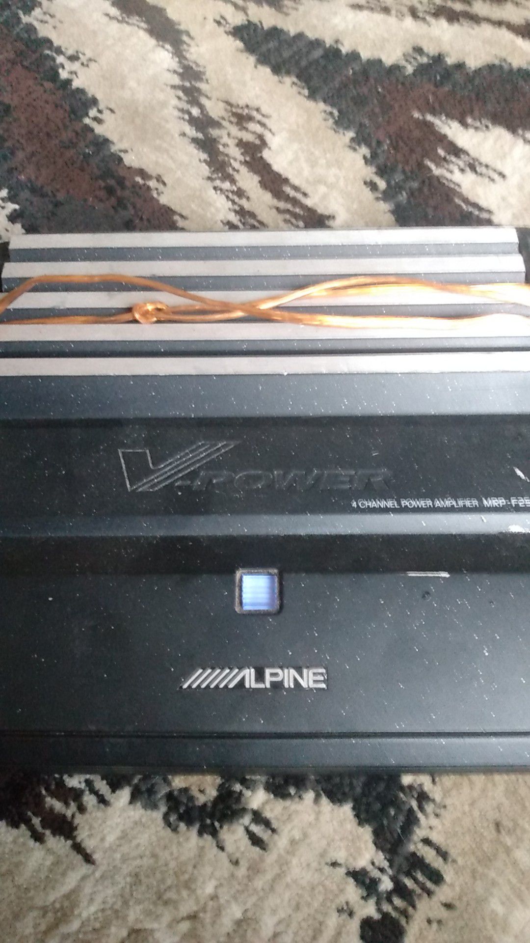 Alpine MRP F250 amplifier