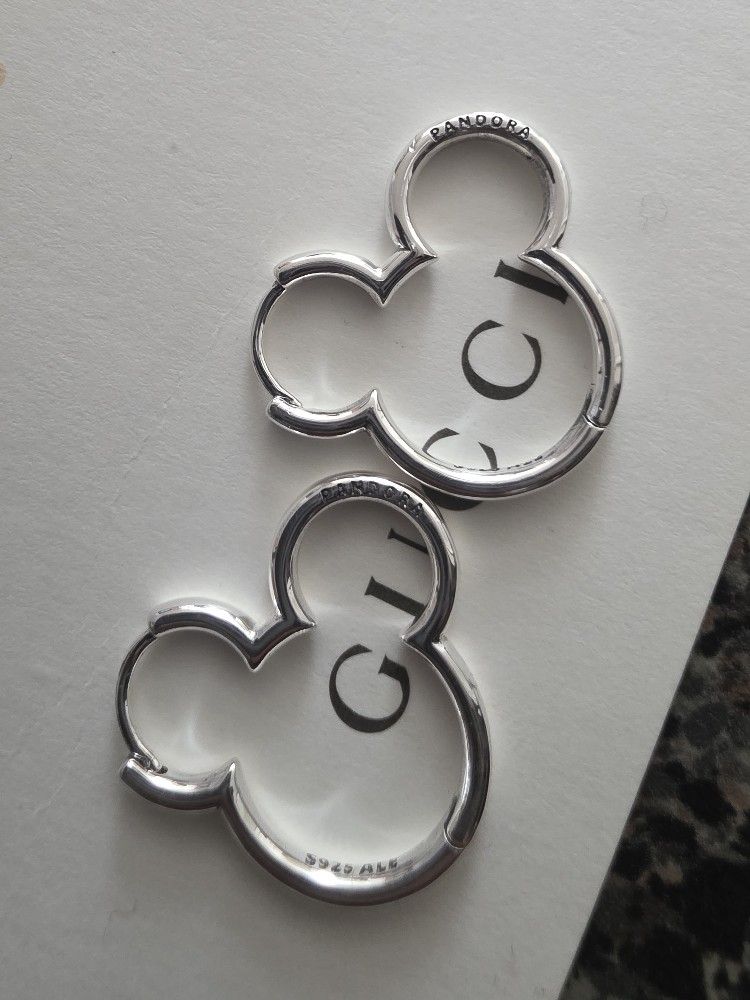 Pandora Disney Mickey Mouse Earrings