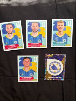 Bosnia panini stickers World Cup