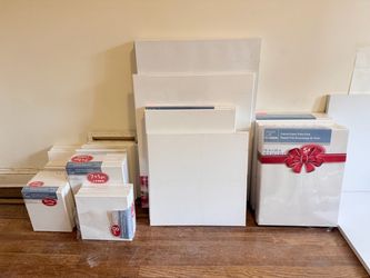 New Artist’s Loft Stretched Canvases – Multiple Sizes – Art Supplies Lot