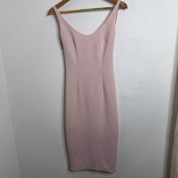 Katie May What’s the Scoop Dress Backless Sz: XS Color: Pink NWT