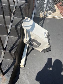 Toro lawnmower bag only