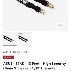 Abus chain 10’