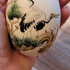 Beautiful  Hand painted Egg🐦Milwaukie 