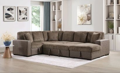 OVERSIZED SMART FLUFFY SLEEPER SECTIONAL