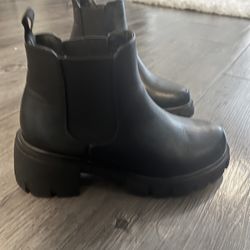 Lug Sole Ankle Bootie