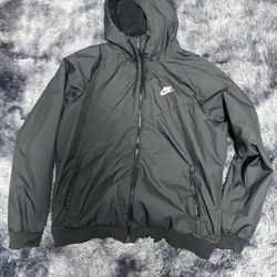 Nike Black Large Wind Breaker