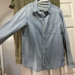 Demin Style Blue Long Sleeve