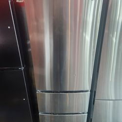 Black Friday Sale GE 24 Inch Bottom Freezer Refrigerator Stainless Steel 