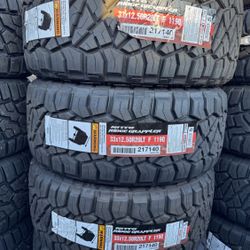 New Nitto 33X12.50R20 12 Ply Tires