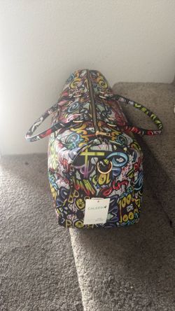 CALEESA GRAFFITI DUFFLE BAG w/ tag brand new